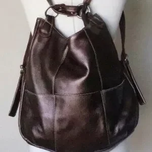 Norm Thompson | Bags | Norm Thompson Metallic Bronze Leather  display picture 2